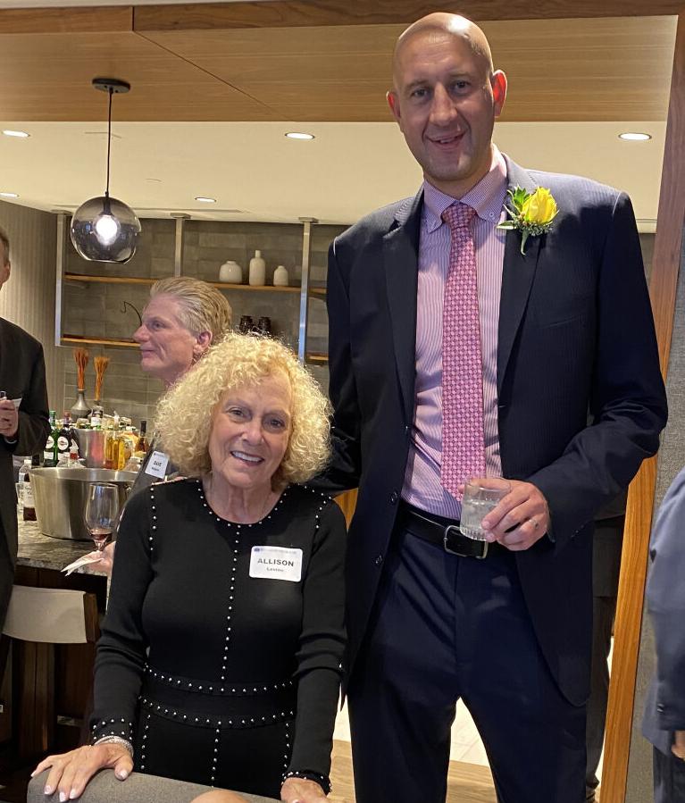 Allison Levine and Zydrunas Ilgauskas